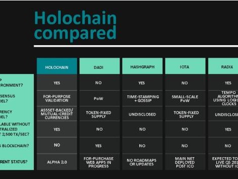 HoloChain—第一个使用DHT技术的区块链项目