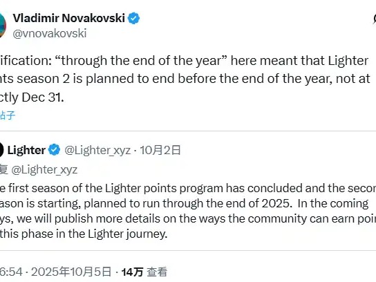 衍生品种子选手Lighter公测上线，如何参与第二季积分计划？