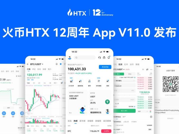 交易之外，体验之上：火币 HTX 12 周年 App 11.0 发布，从功能到体验“轻盈进阶”重塑加密交易新体验