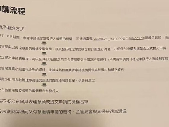 香港稳定币监管生效在即，牌照竞逐战打响