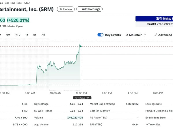 Tron 合并 SRM 剑指纳斯达克，孙宇晨这波在大气层