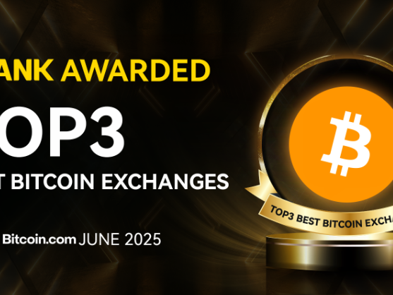 LBank 荣登 Bitcoin.com「2025 年 6 月最佳比特币交易所」前三甲